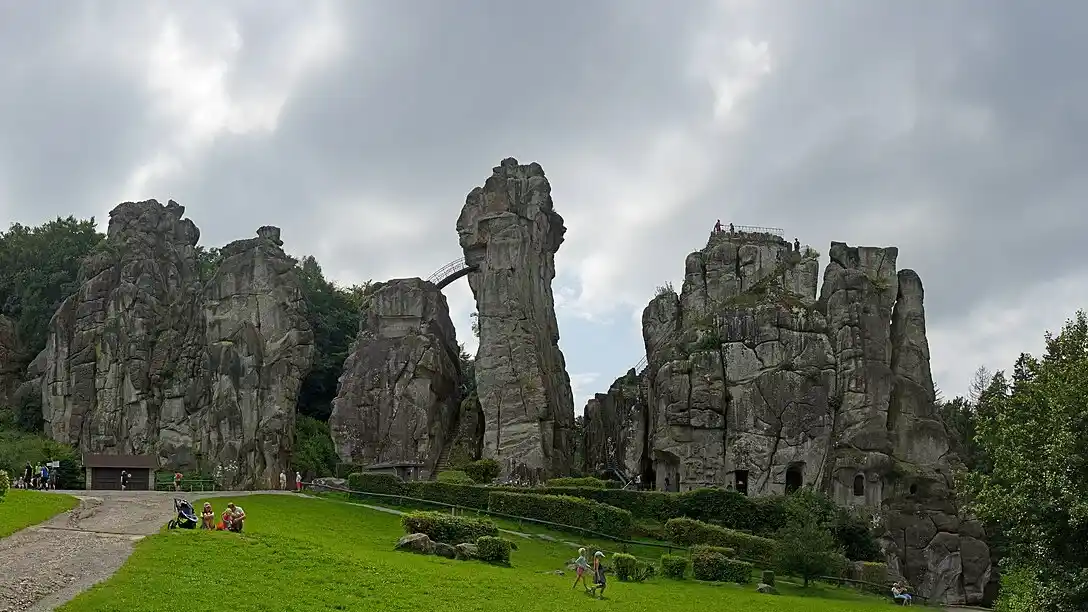 Externsteine im Teutoburger Wald