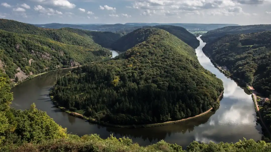 Saarschleife Aussichtspunkt Cloef